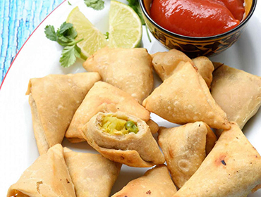Soya Chaap Samosa
